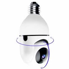 Bulb Holder Camera Mini Security Camera with Video Recording Watch